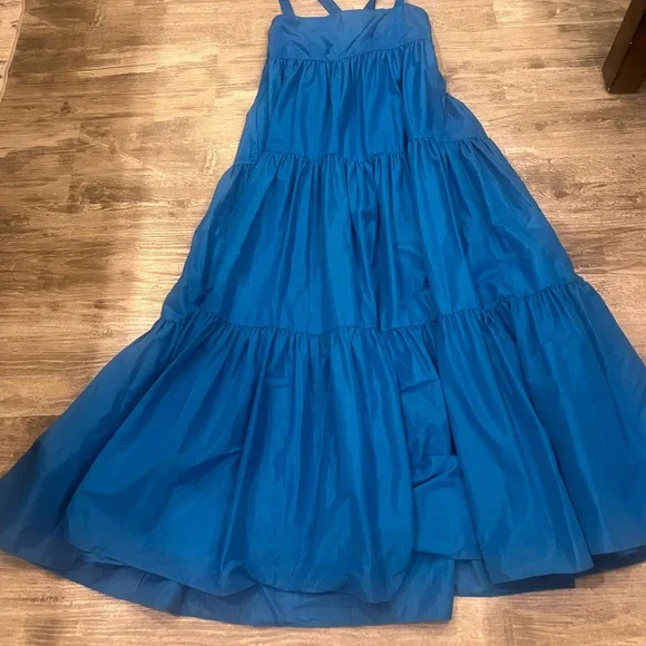 J. Crew Blue Maxi Dress - Picture 2 of 9